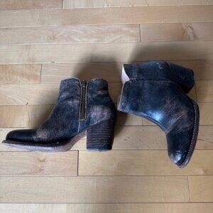 Bed Stu Yell Ankle Boots Size 7